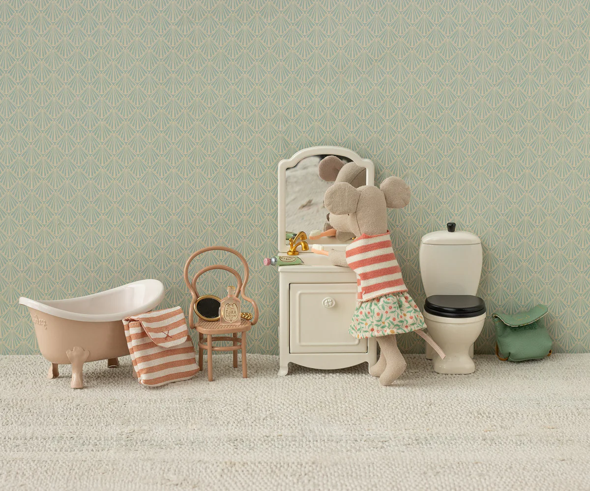 maileg Maileg Tricycle mouse, Big sister - Green