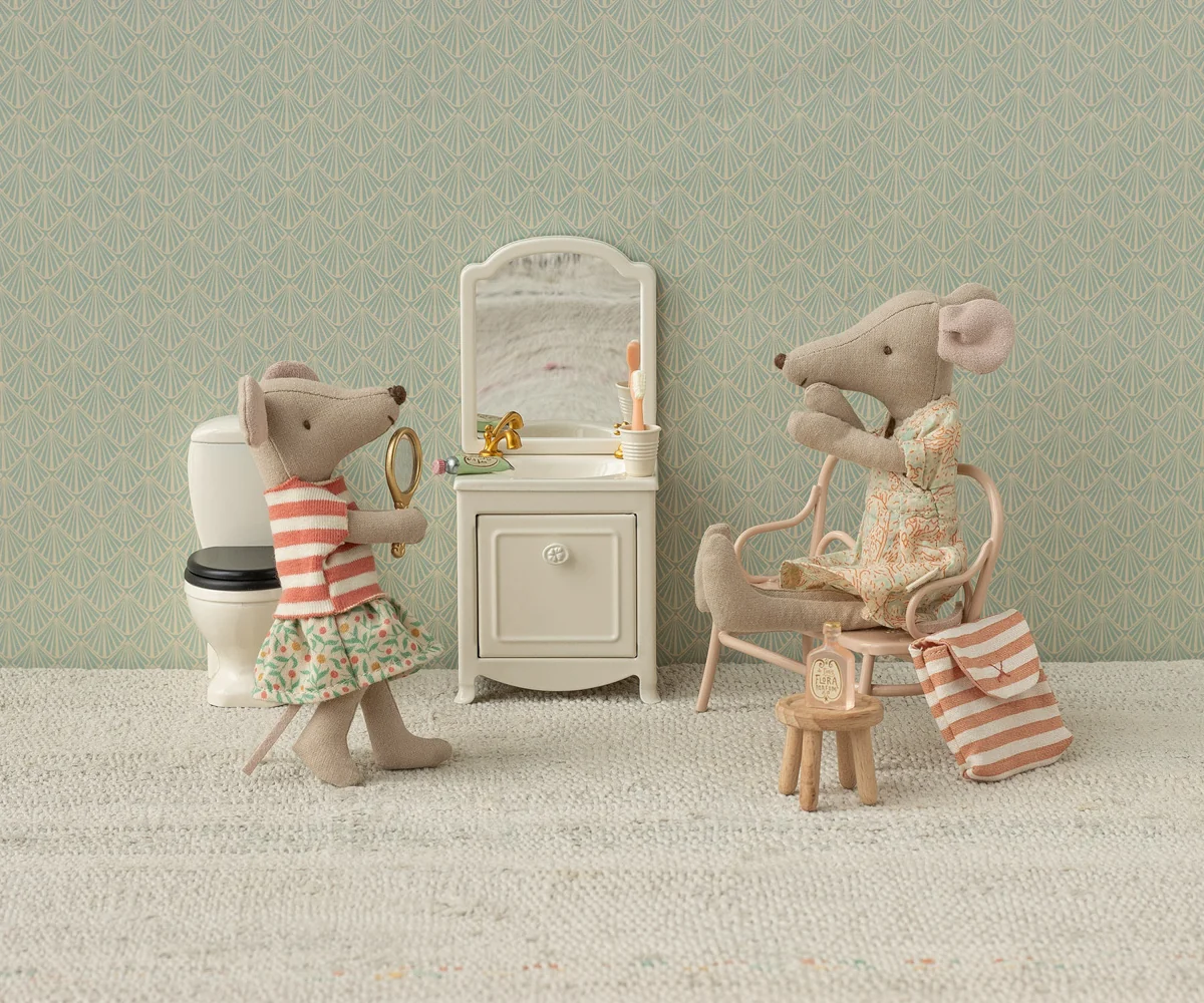 maileg Maileg Tricycle mouse, Big sister - Green