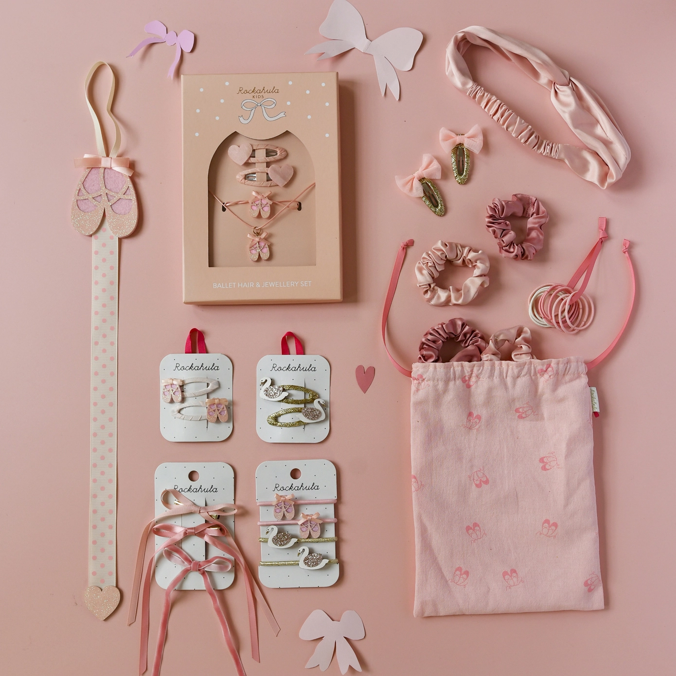 Rockahula Rockahula Very Cutesy Long Bow Clips