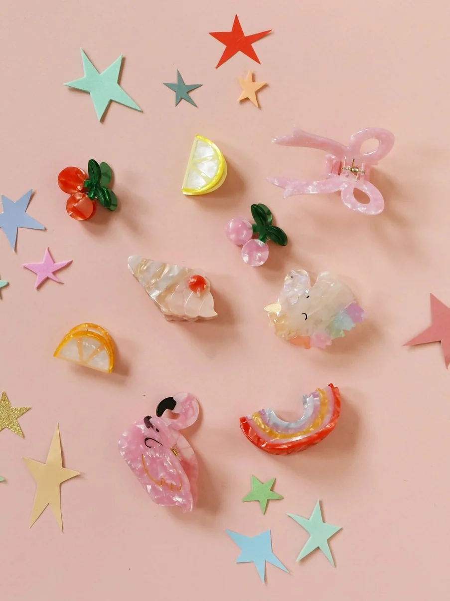 Rockahula Rockahula Rainbow Unicorn Claw Clip