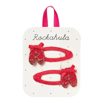 Rockahula Rockahula Ballet Shoes Clips Red