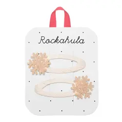 Rockahula Rockahula Shimmer Snowflake Clips