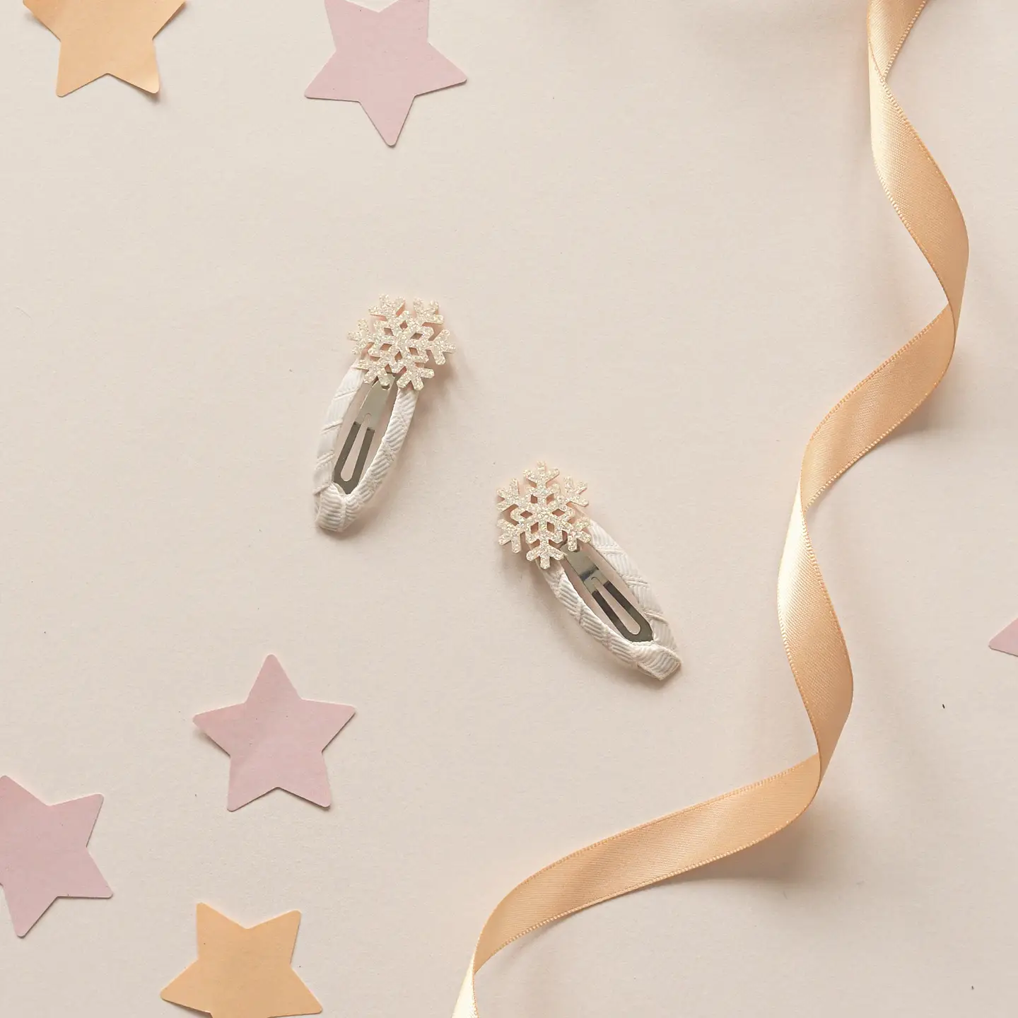 Rockahula Rockahula Shimmer Snowflake Clips