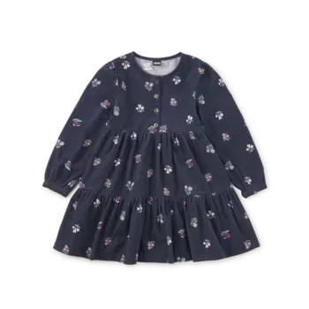 Tea Collection Tea Corduroy Henley Shirtdress