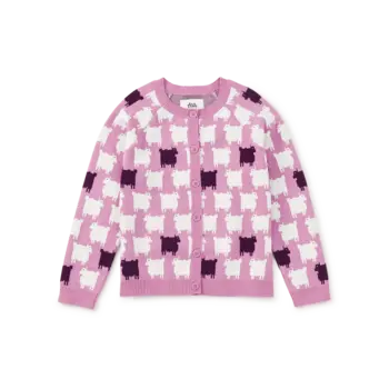 Tea Collection Tea Baa, Baa Black Sheep Cardigan