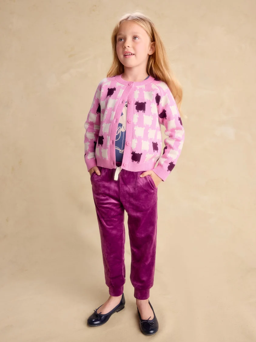 Tea Collection Tea Baa, Baa Black Sheep Cardigan