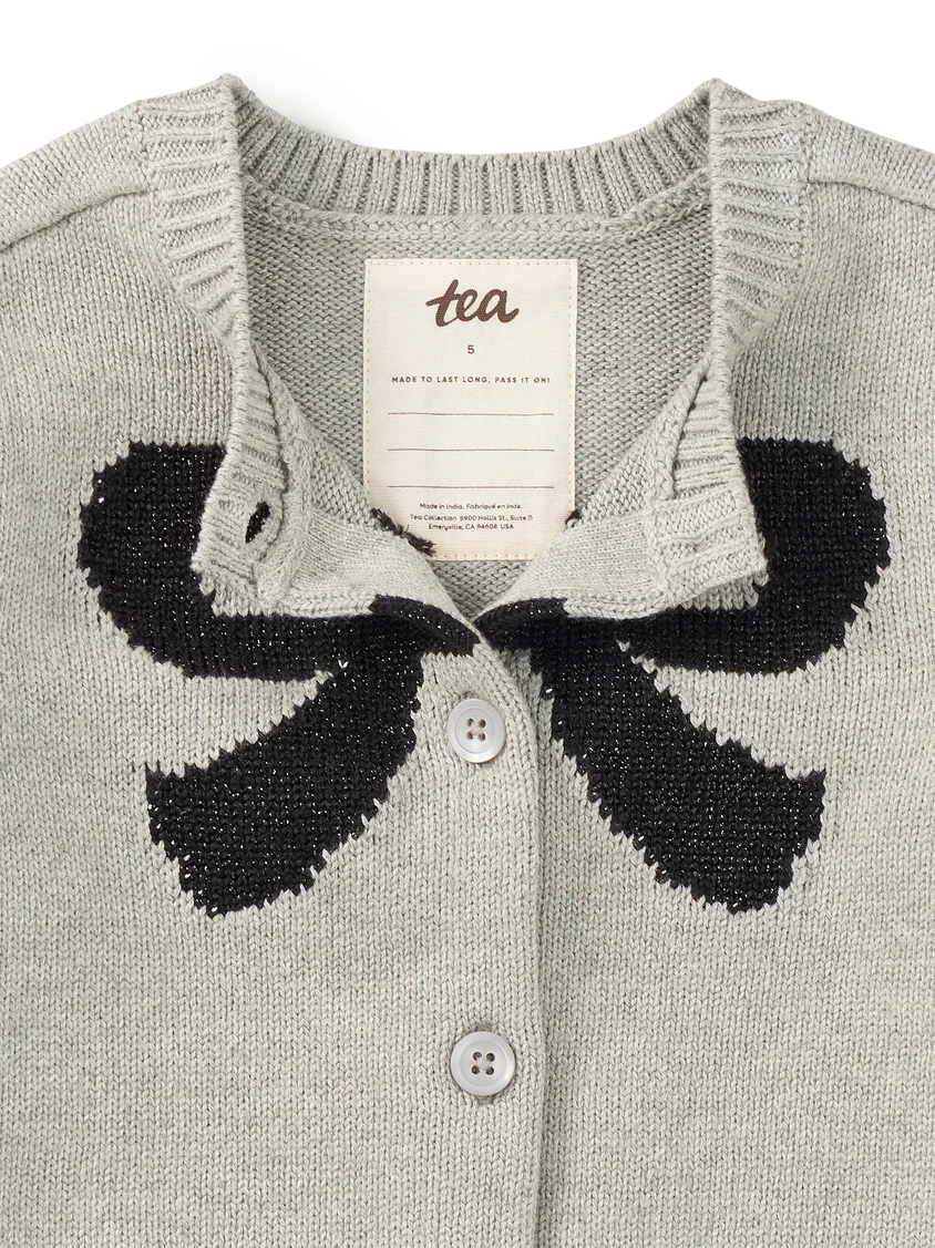 Tea Collection Tea Bow Cardigan