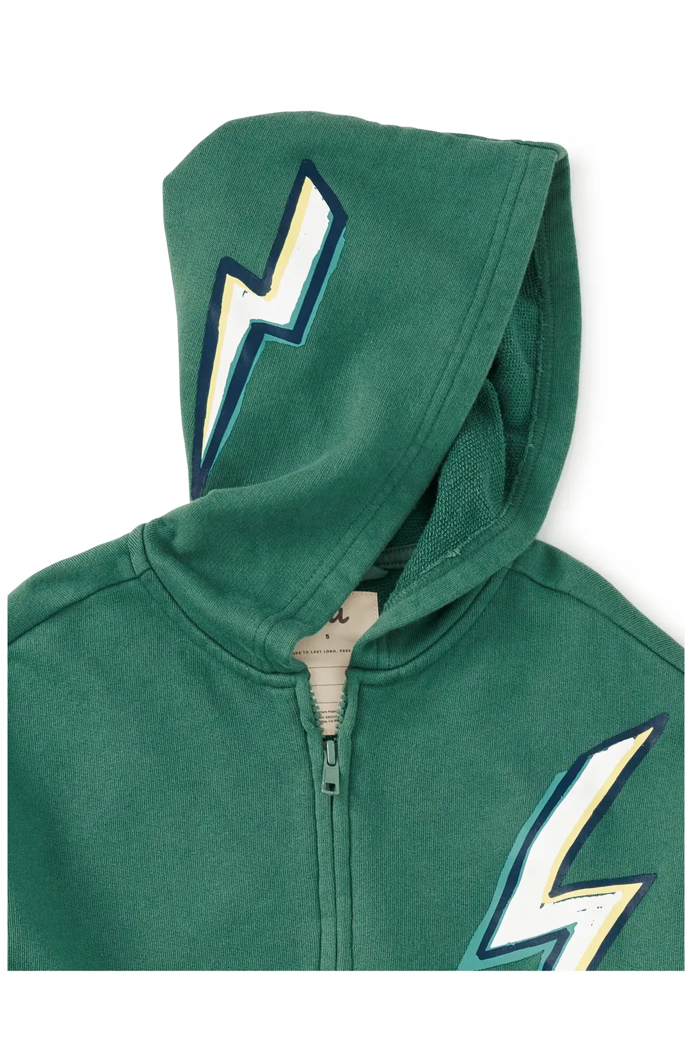 Tea Collection Lightning Bolt East Fit HoodieTea