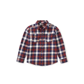 Tea Collection Tea Flannel Button Up Shirt
