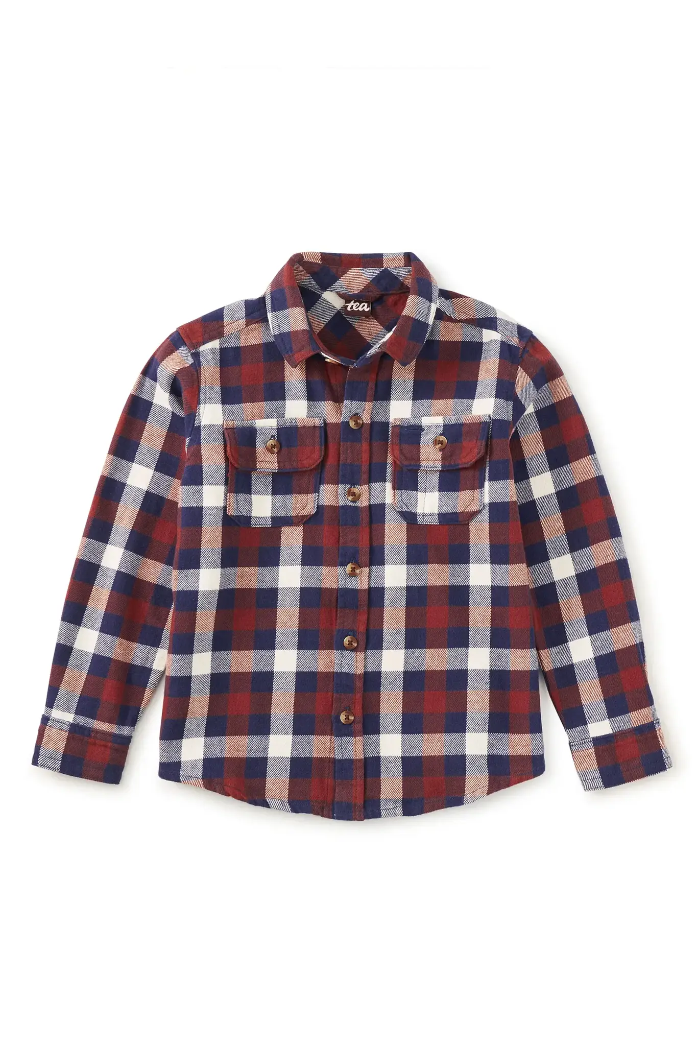 Tea Collection Tea Flannel Button Up Shirt