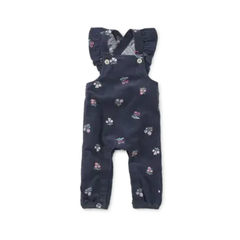 Tea Collection Tea Corduroy Ruffle Baby Overalls