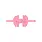Baby Bling Bows Baby Bling  Satin Fab® Skinny Headband -Pink