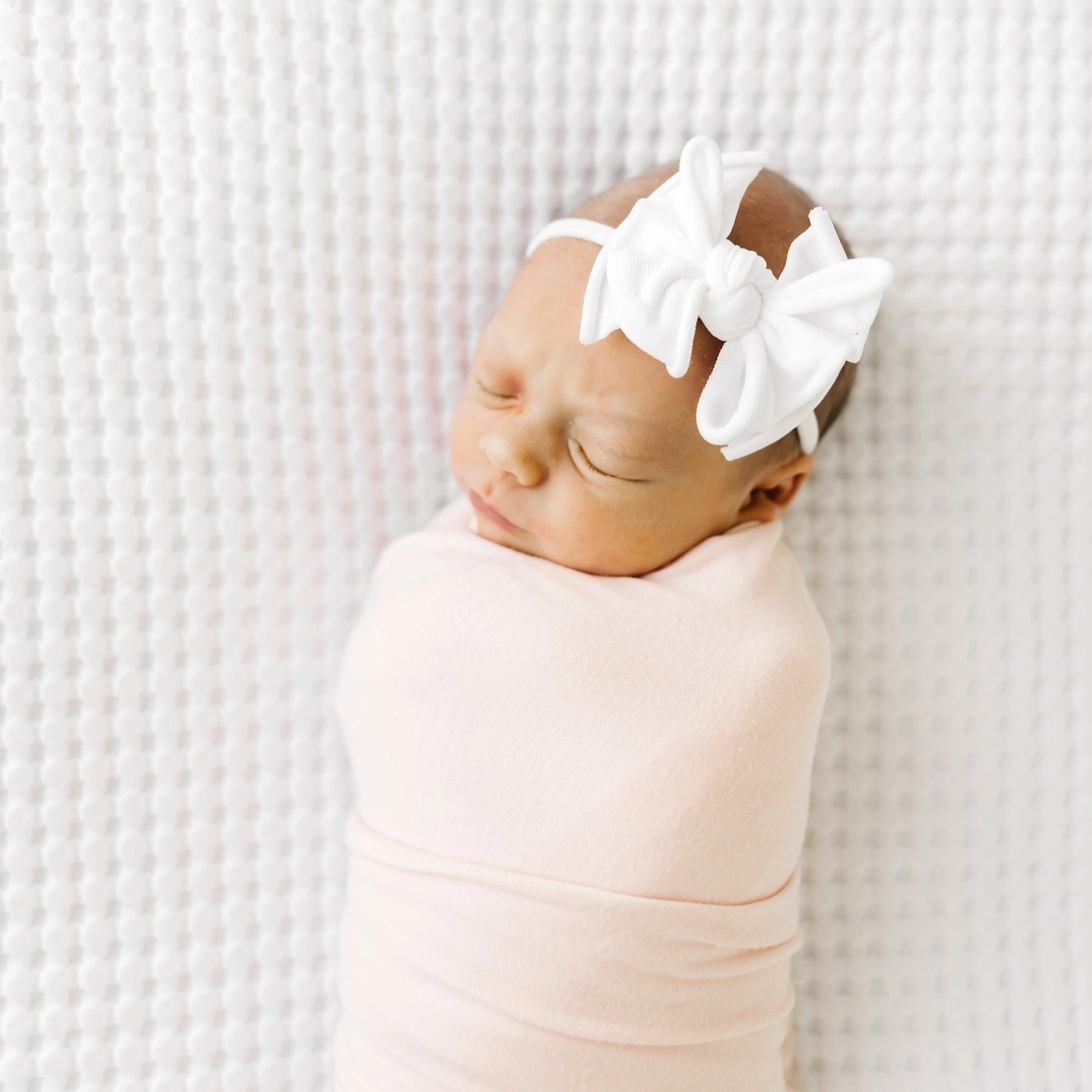 Baby Bling Bows Baby Bling Baby Fab® Skinny -White