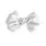 Baby Bling Bows Baby Bling  Satin Fab® Skinny Headband -white