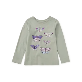 Tea Collection Tea Butterfly Study Graphic Tee