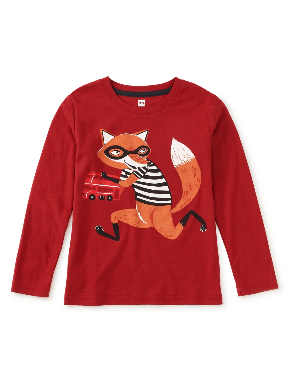 Tea Collection Tea Sneaky Fox Graphic Tee