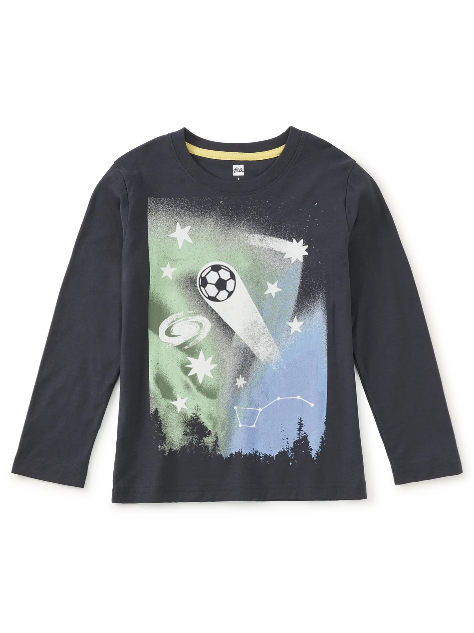 Tea Collection Tea Galactic Goal Graphic Tee