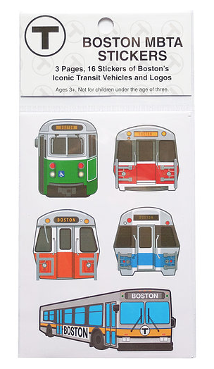 Sidetrack Sidetrack Boston MBTA Stickers