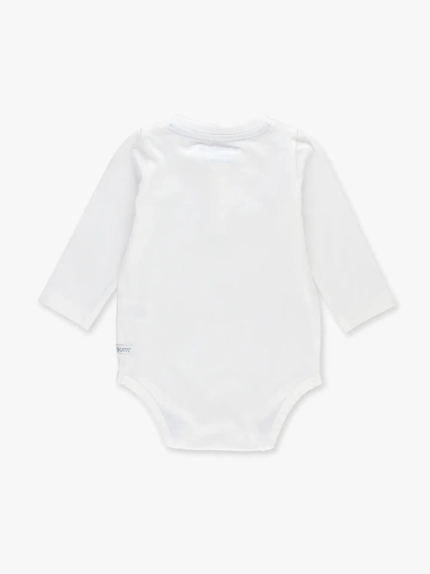 RuffleButts Rufflebutts Knit Long Sleeve 2-Button Henley Bodysuit