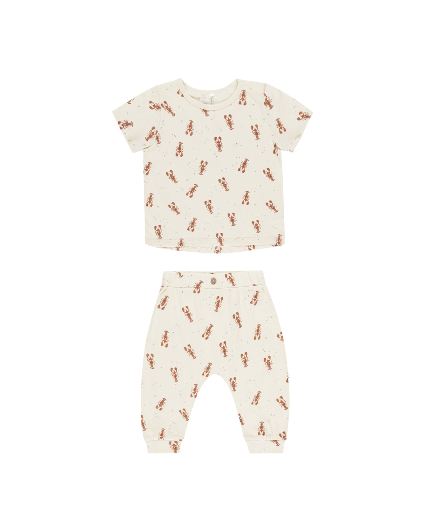Rylee and Cru Rylee & Cru Lobsters Tee + Slouch Pant Set