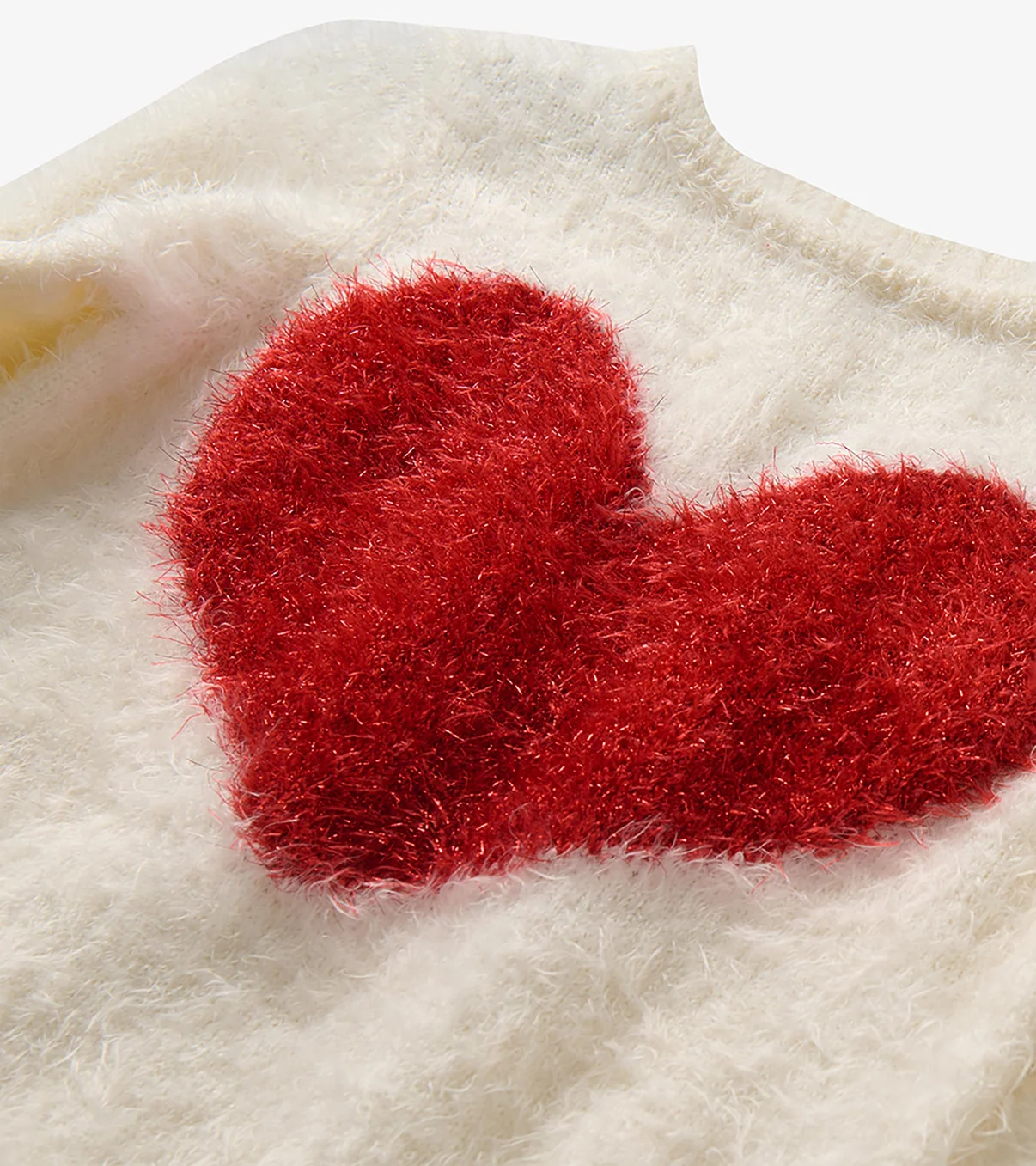 Hatley Hatley Red Heart Everywhere Sweater