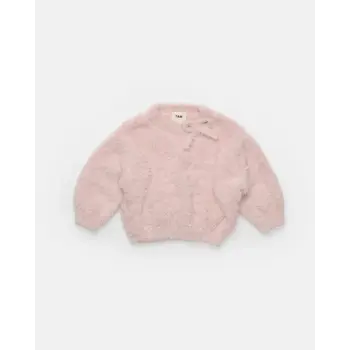 7AM 7AM Boxy Sweater Bow - Furry