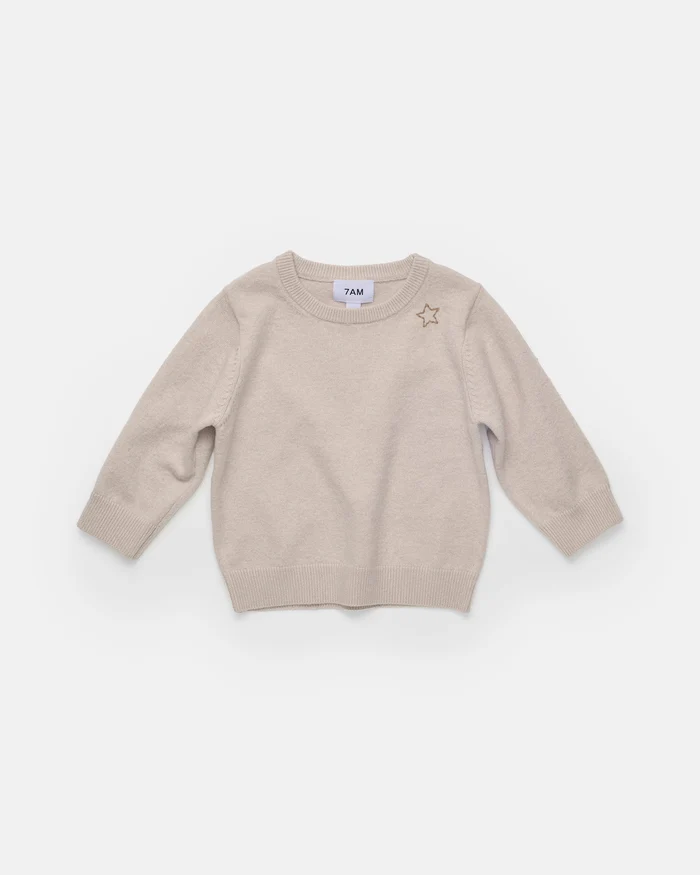 7AM 7AM Crewneck - Faux Cashmere