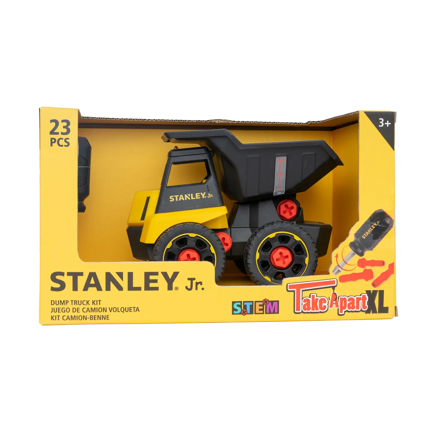 stanley jr Red Toolbox Stanley Jr. Take Apart Xl Dump Truck Kit