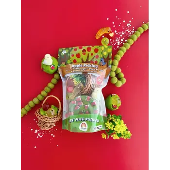 Earth Grown KidDoughs Apple Picking Mini KidDough Play Pack