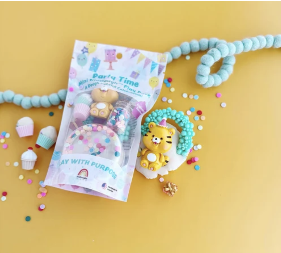 Earth Grown KidDoughs Party Time Mini KidDough Play Pack