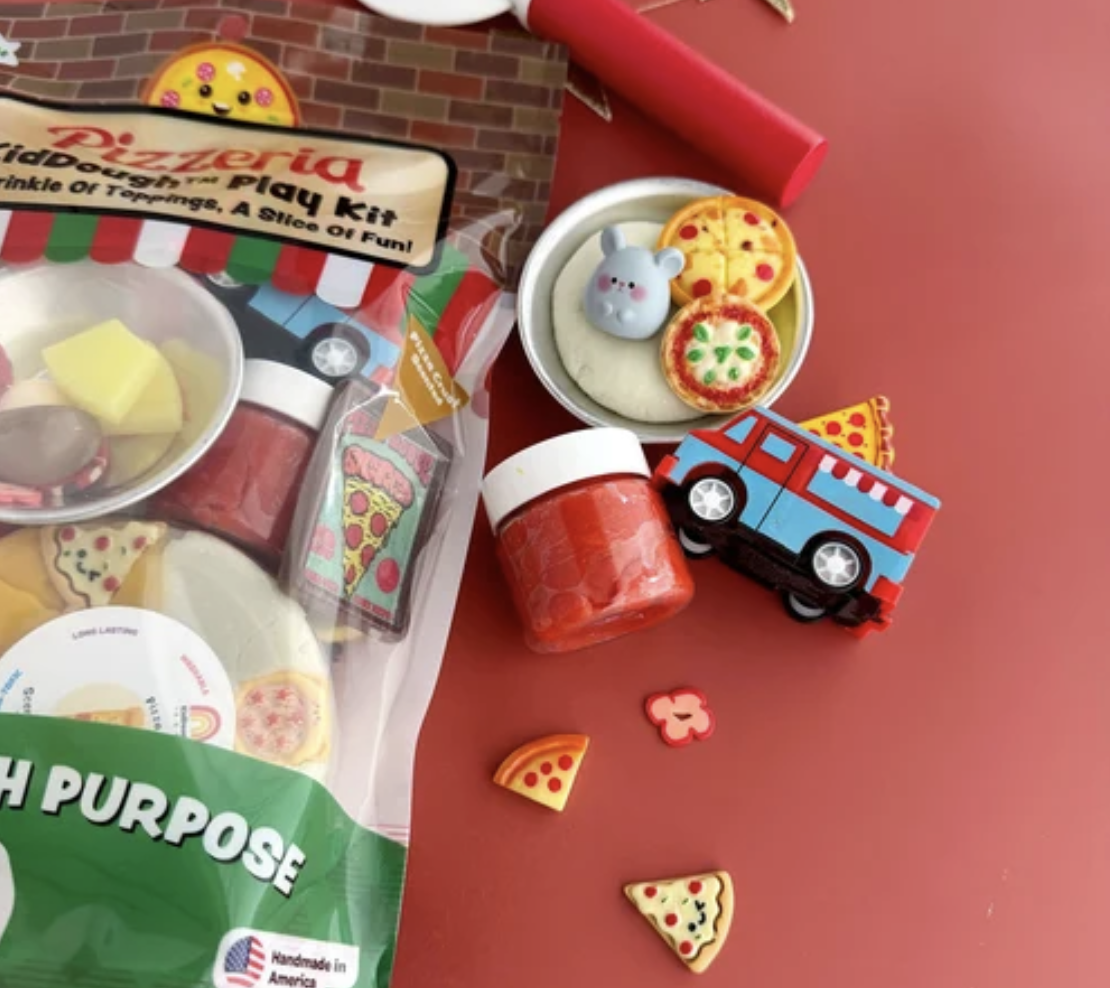 Earth Grown KidDoughs Pizzeria Kiddough Play Kit