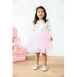 Mila & Rose Mila & Rose Nutcracker Long Sleeve Tutu Dress