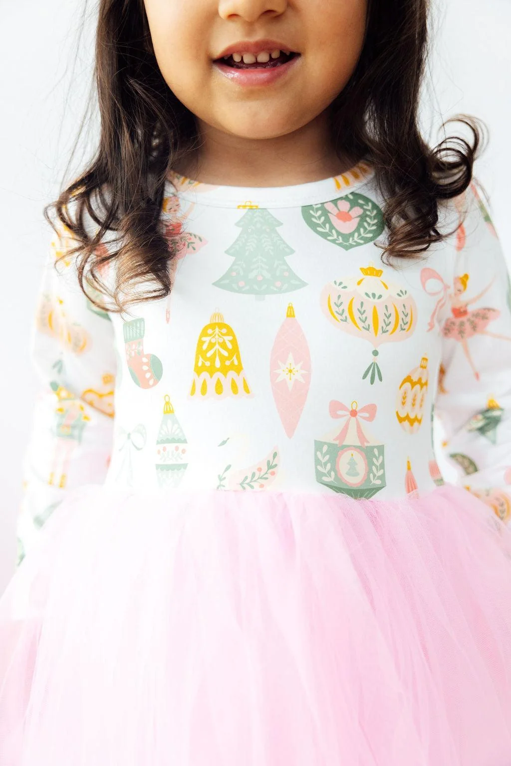 Mila & Rose Mila & Rose Nutcracker Long Sleeve Tutu Dress