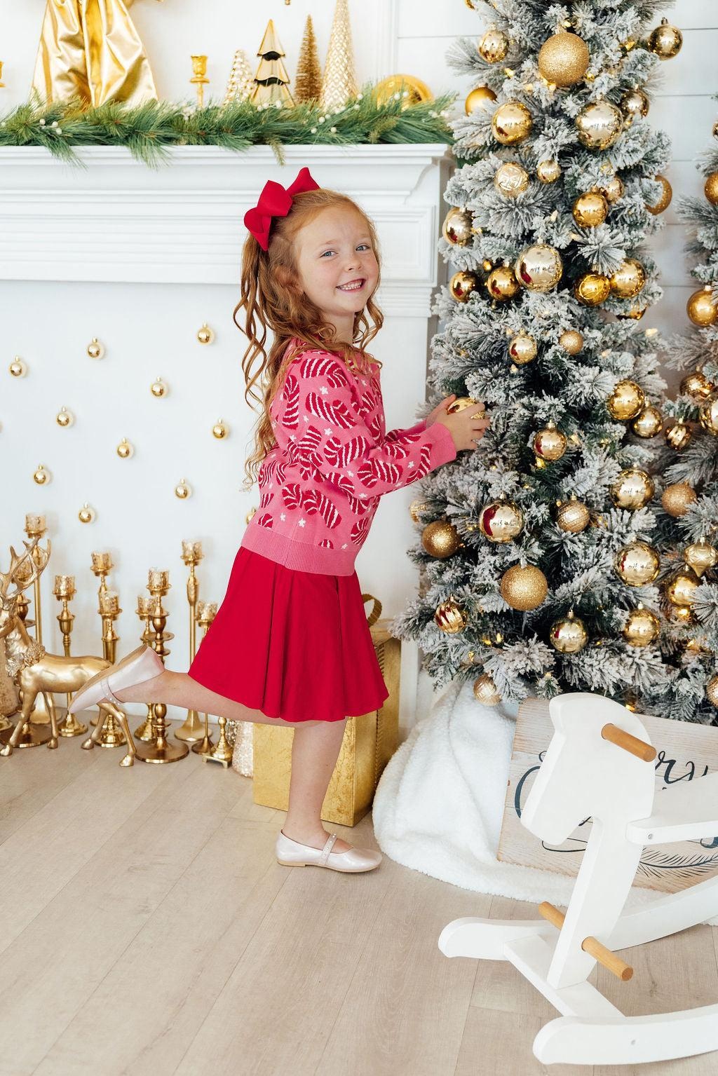 Mila & Rose Mila & Rose Candy Canes Sweater
