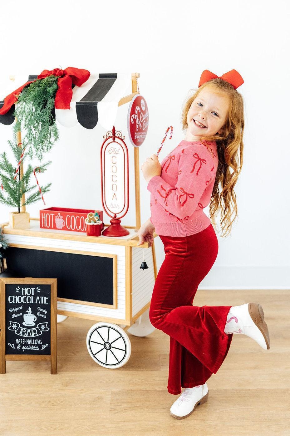 Mila & Rose Mila & Rose Bow So Sweet Sweater