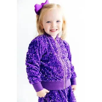Mila & Rose Mila & Rose Velvet Sequin Jacket