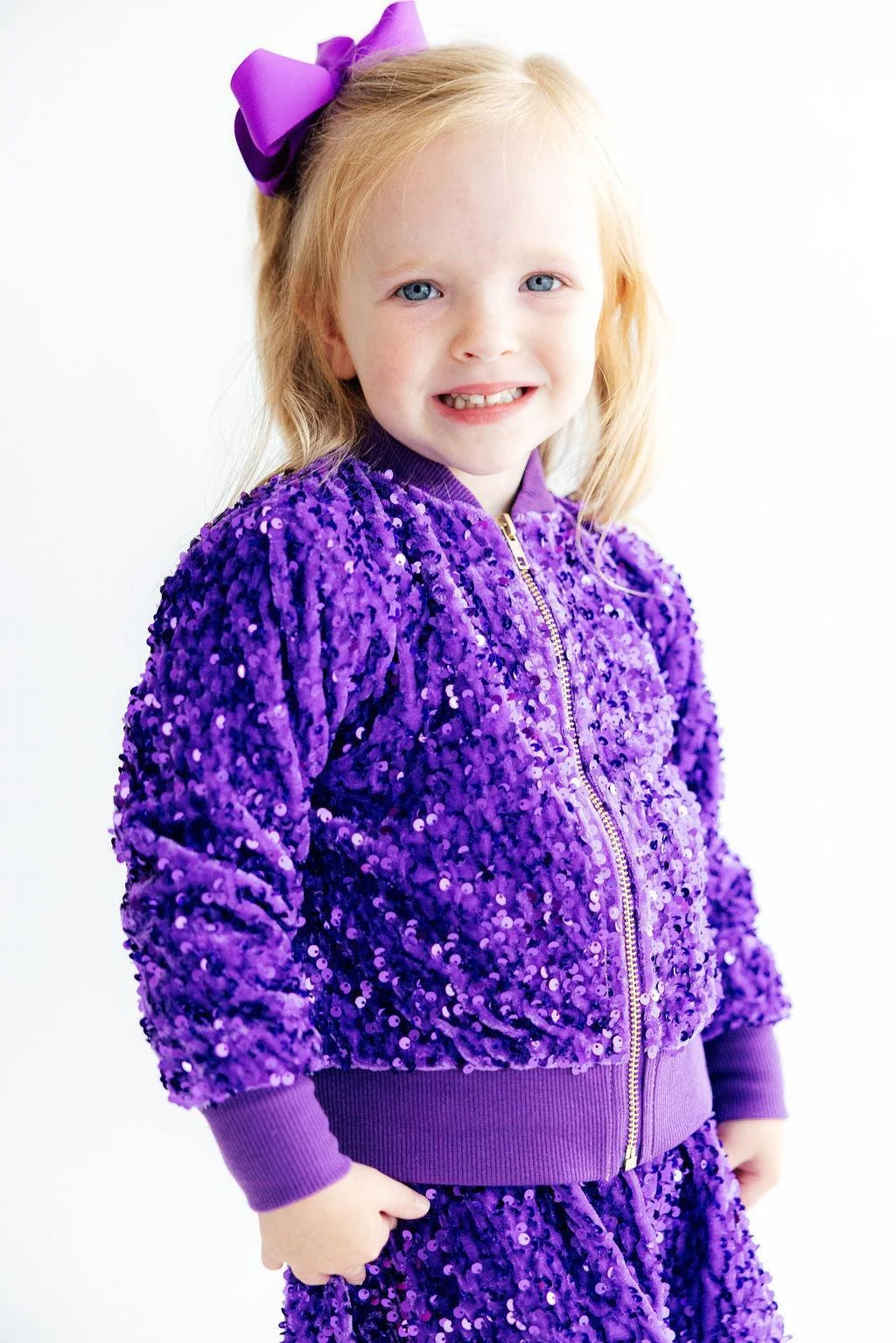 Mila & Rose Mila & Rose Velvet Sequin Jacket