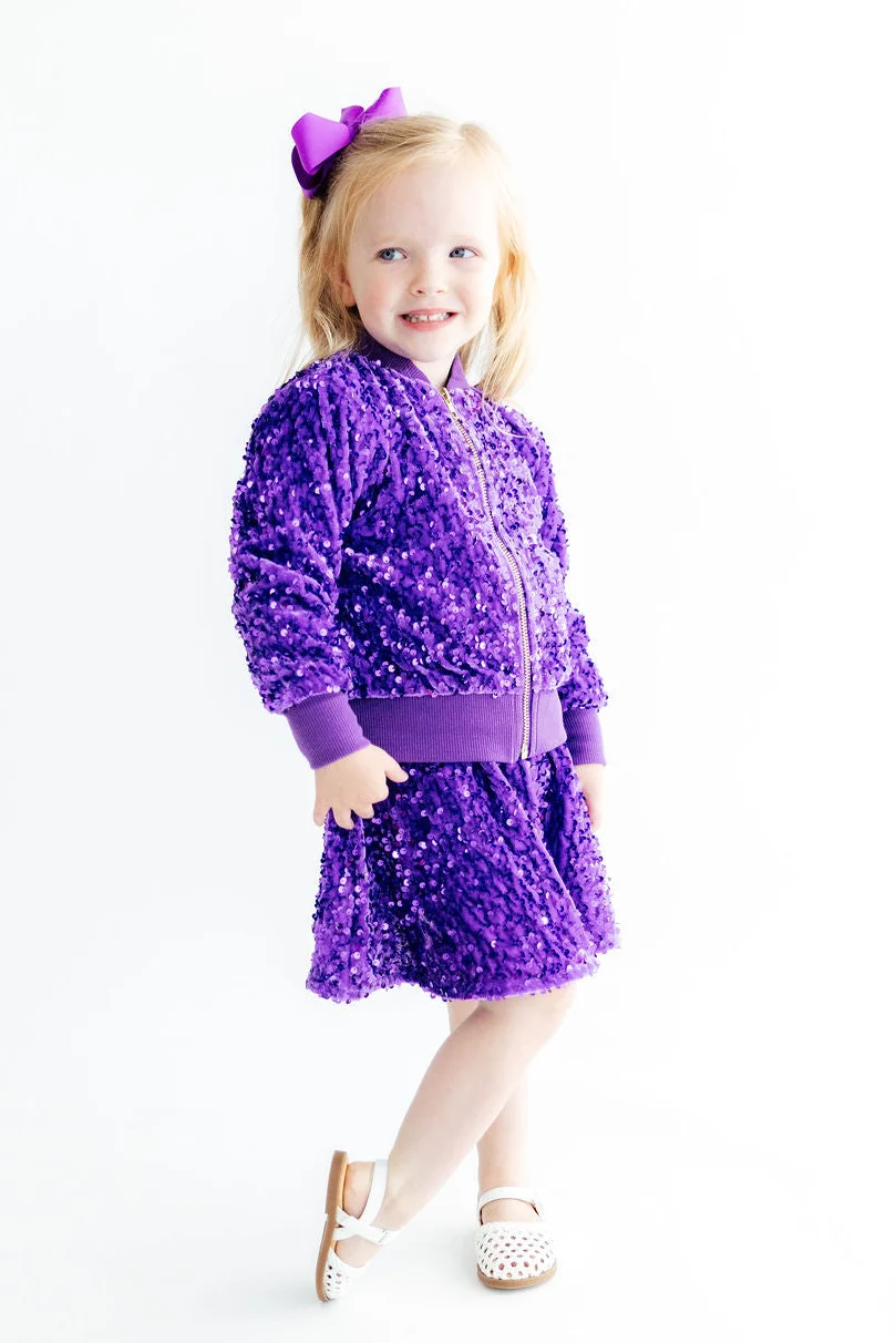 Mila & Rose Mila & Rose Velvet Sequin Jacket