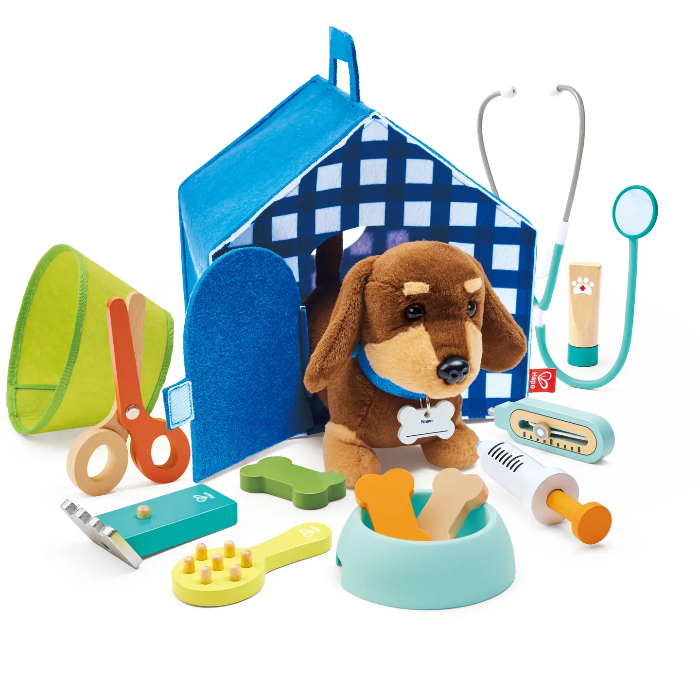 Hape Toys Hape Puppy Care Clinic Vet Set