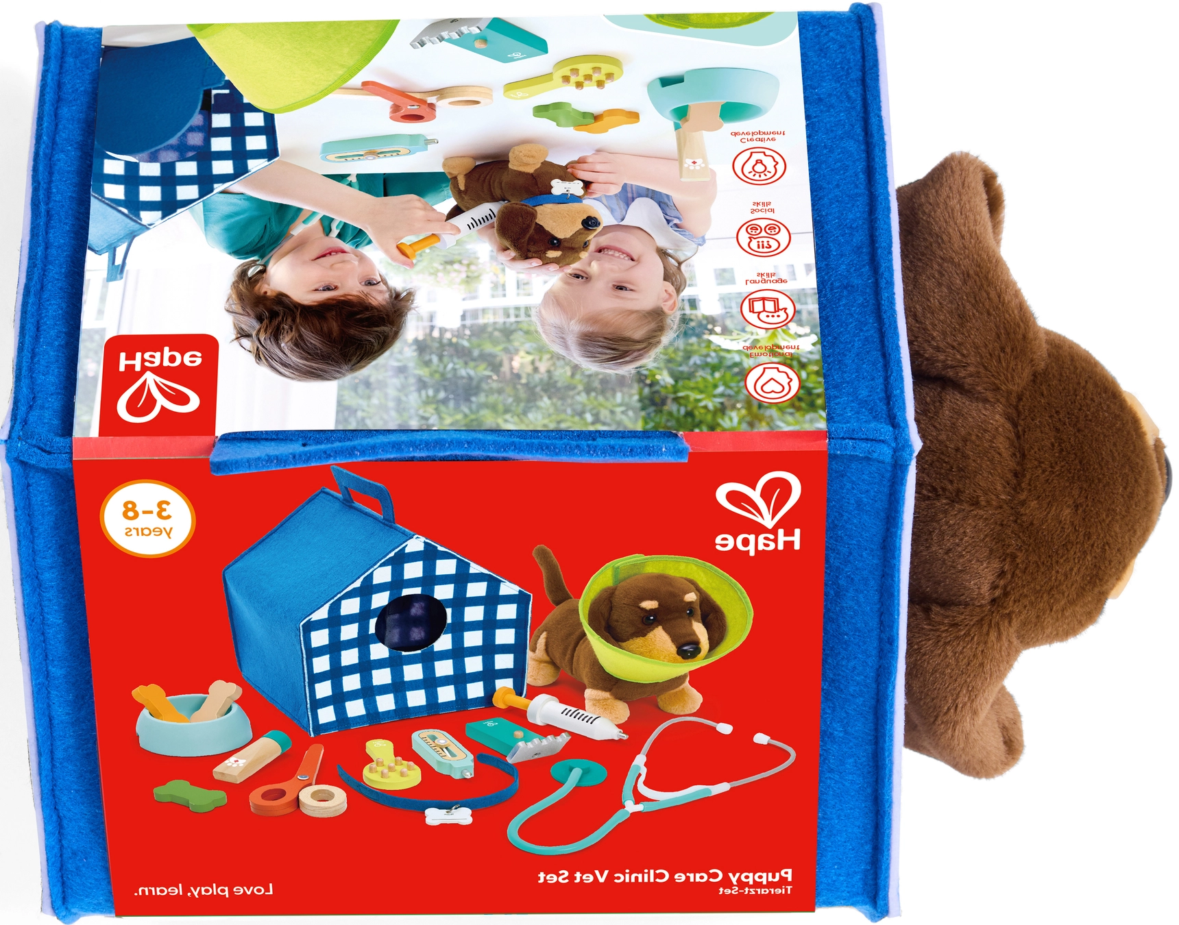 Hape Toys Hape Puppy Care Clinic Vet Set