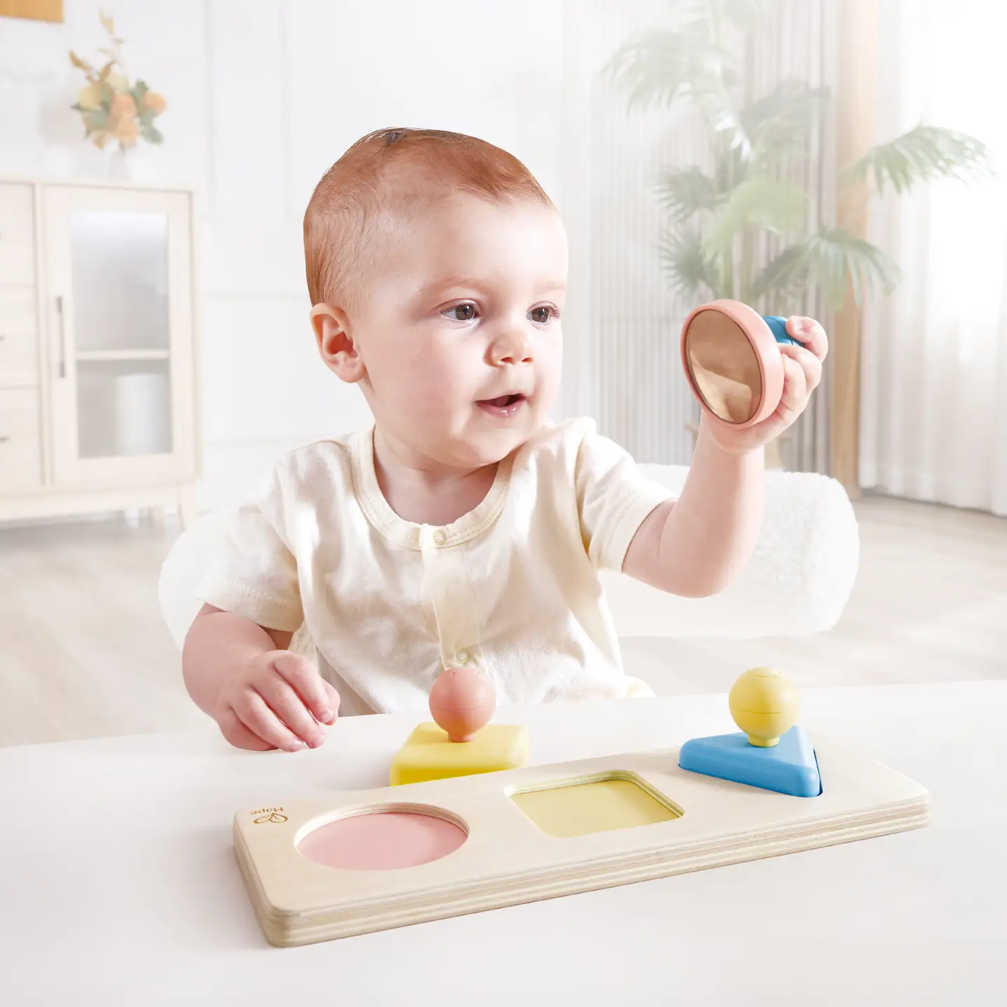 Hape Toys Hape Montessori Mirror Shape Puzzle