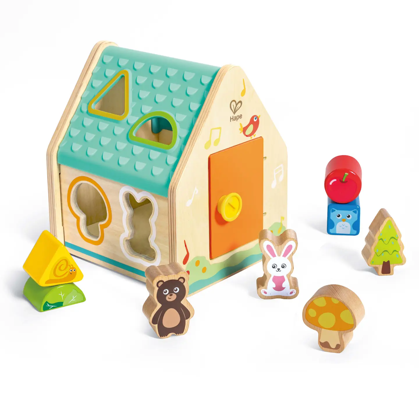 Hape Toys Hape Critter House Shape Sorter