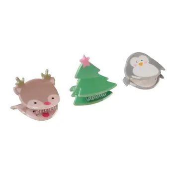 Rockahula Festive Christmas Claw Clips 3 Pack