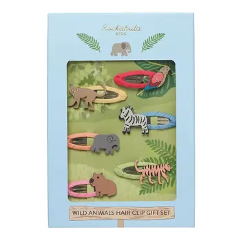 Rockahula Wild Animals Hair Clip Gift Set