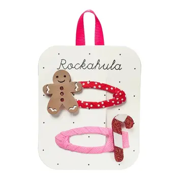 Rockahula Jolly Gingerbread Man Clips