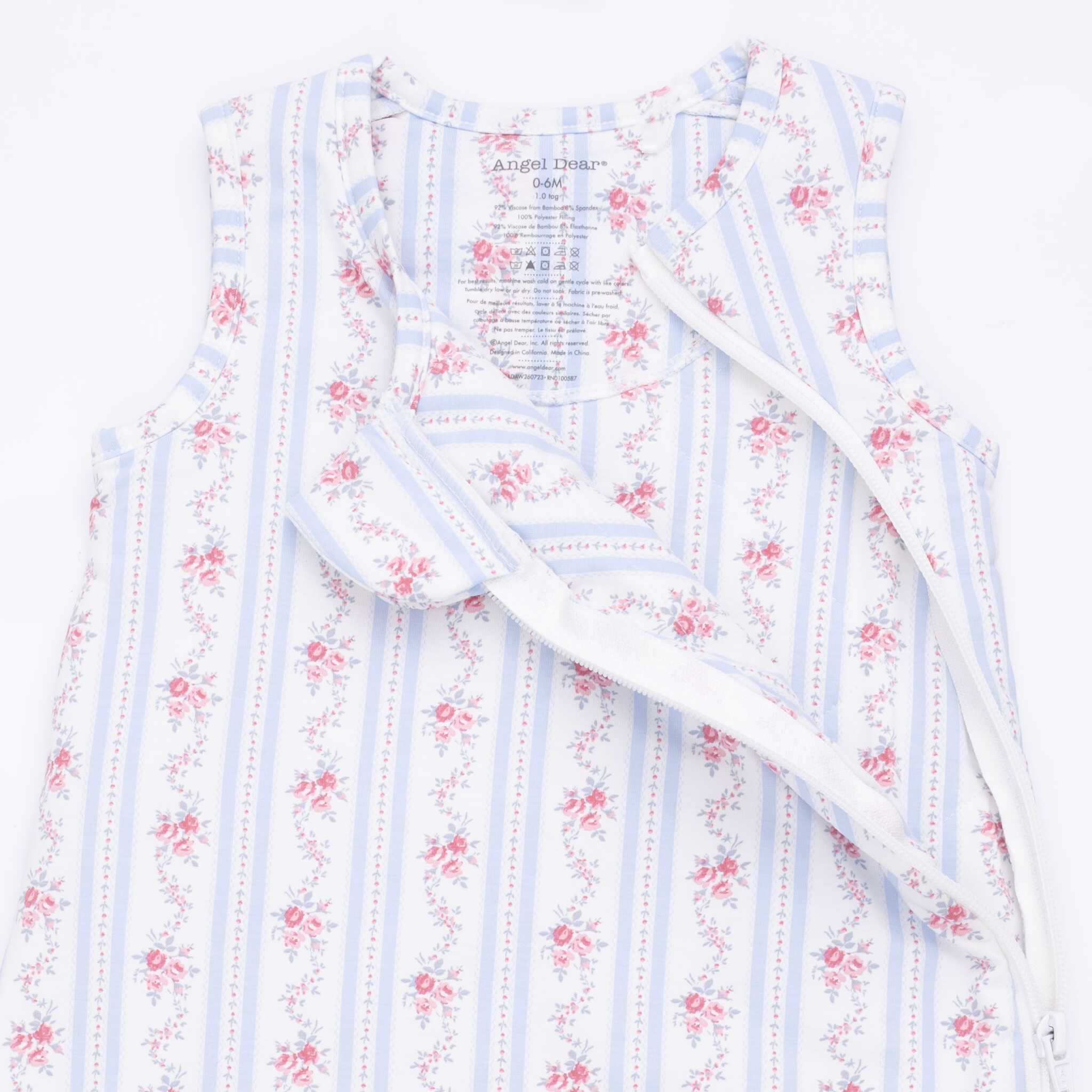 Angel Dear Angel Dear Floral Stripe Sleep Bag