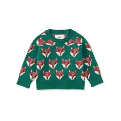 Tea Collection Tea Fox Family Sweater