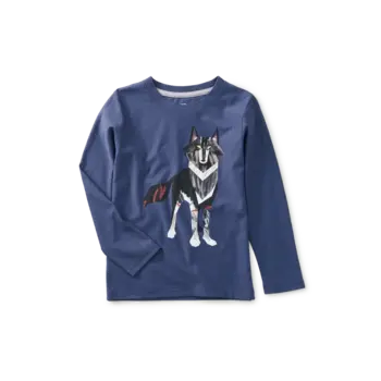 Tea Collection Tea Artic Wolf Graphic Tee