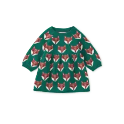Tea Collection Tea Family Fox Sweater Dress