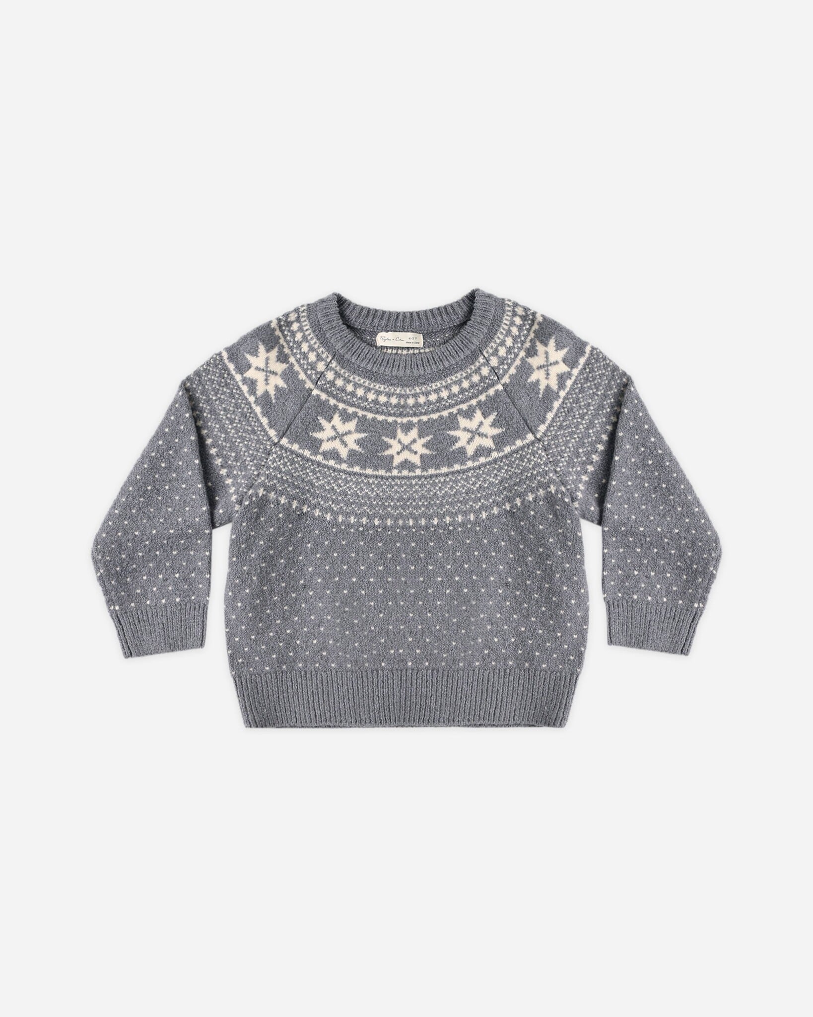 Rylee and Cru Rylee & Cru Fair Isle Knit Sweater